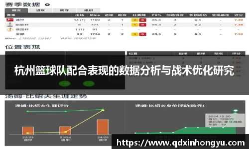 杭州篮球队配合表现的数据分析与战术优化研究